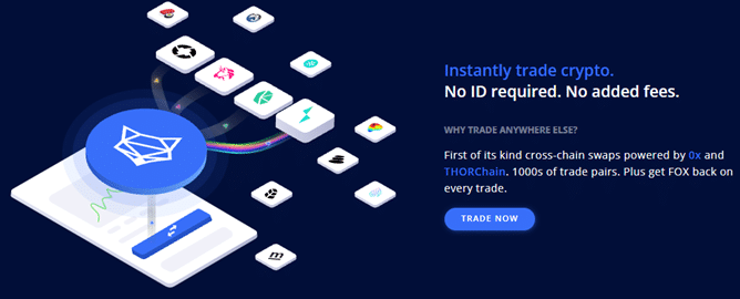 Instantly  trade crypto