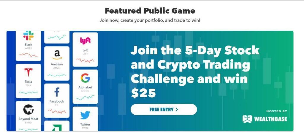 Recently Featured Public Game on Wealthbase