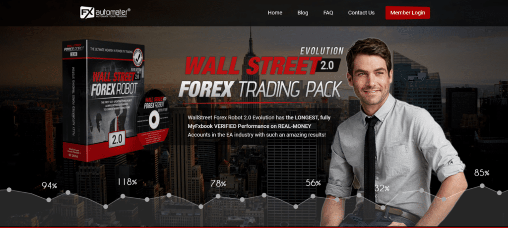 wallstreet forex robot cover