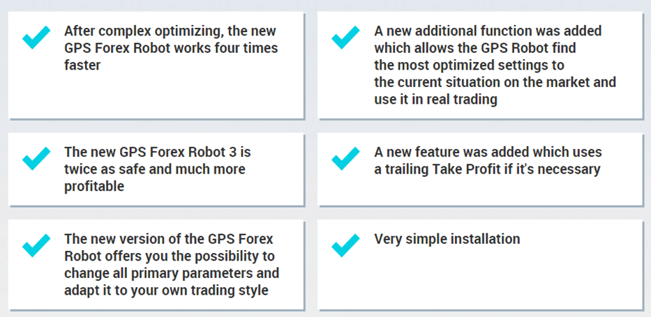 Features of GPS Forex Robot