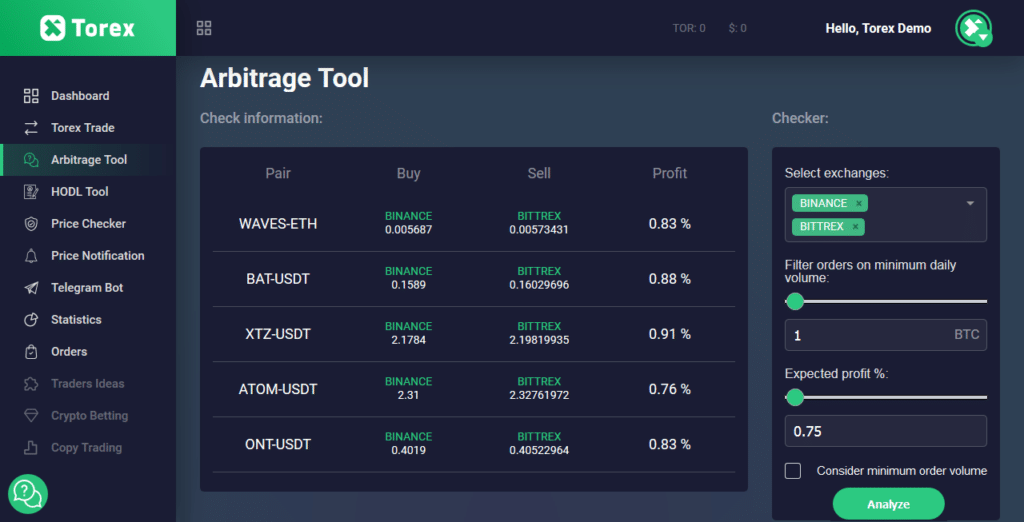 Crypto bot concept