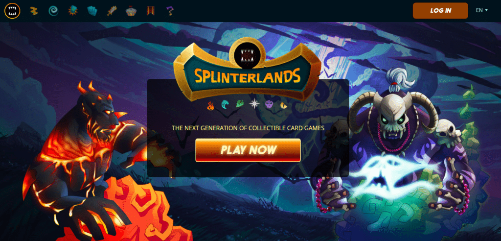 Splinterlands. Play now