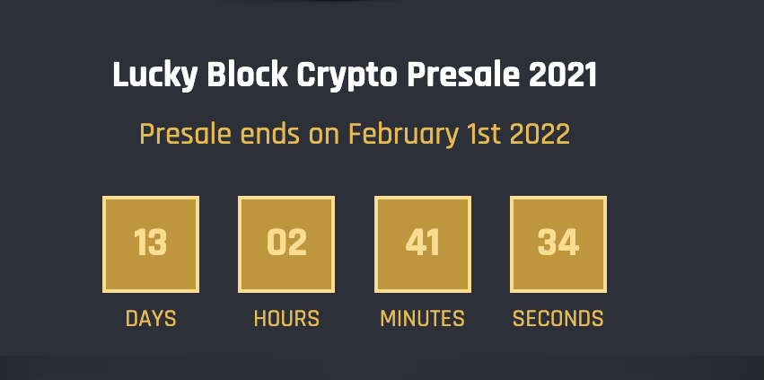 Lucky Block Crypto Presale 2021